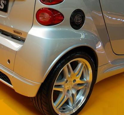Brabus wheelarch extenders ForTwo 451