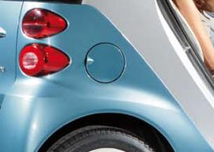 Colored fuel filler flap ForTwo 451
