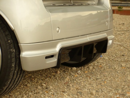 Rear Diffuser S-Mann ForTwo III G