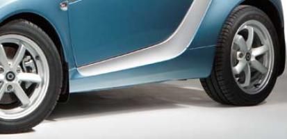 Colored Side Skirts ForTwo 451