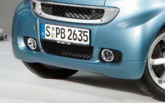 Colored Front spoiler ForTwo III G