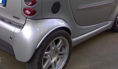 wheelarch extenders ForTwo