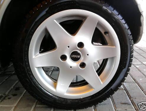 Cerchi in lega Sportline a 6 razze 15" Fortwo