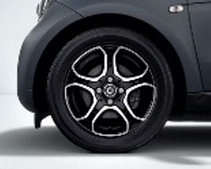 5-twin-spoke wheel ForTwo 453